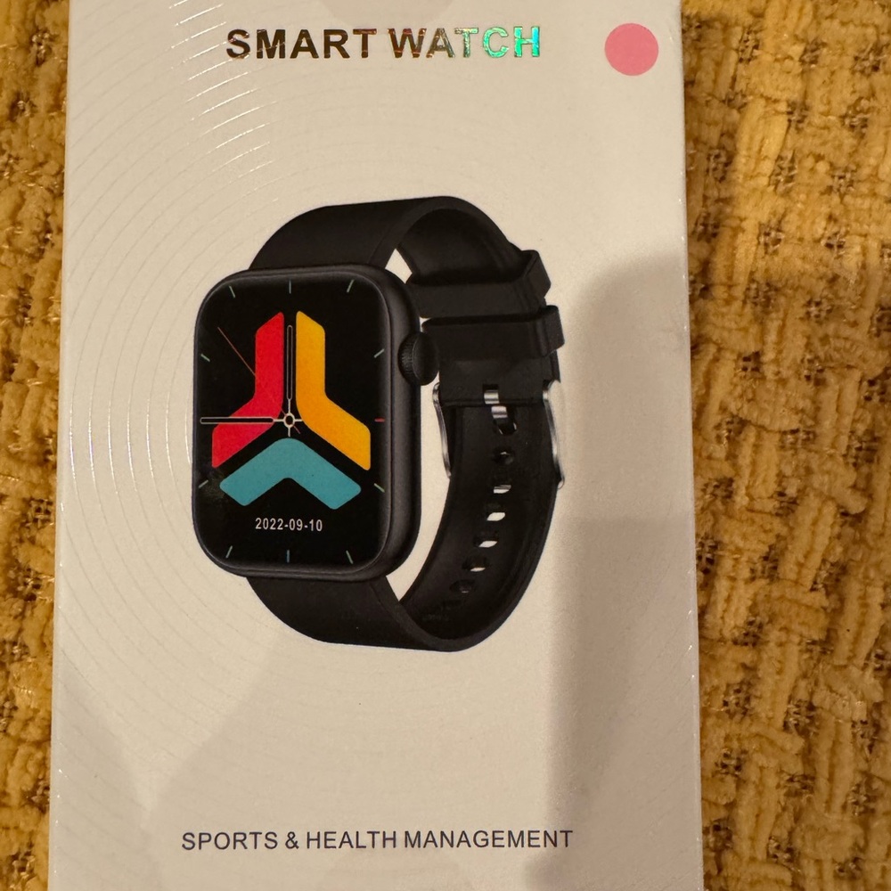 Black Smartwatch QX7